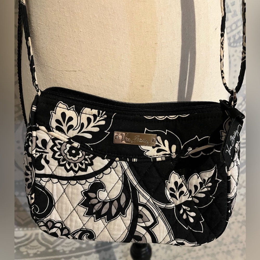 Vera Bradley Black and White Crossbody
